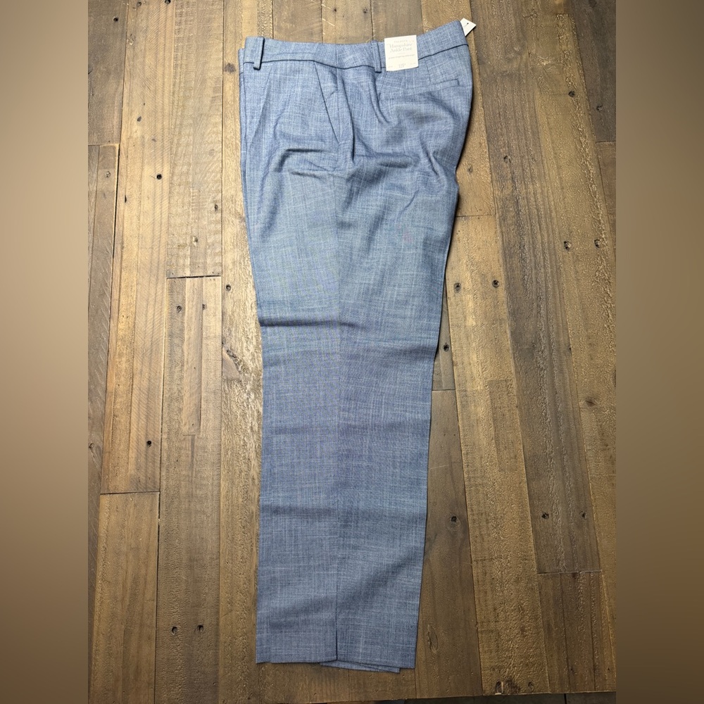 Talbots Light Blue Cropped Dress Pants